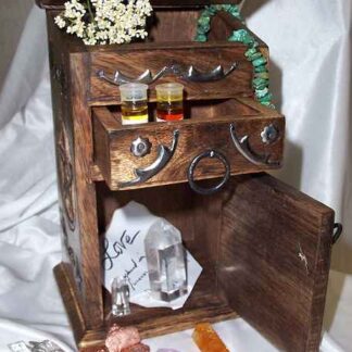 Magickal Altar Storage Cabinet