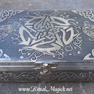 Celtic Pentacle Metal Box