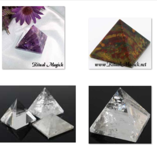 Crystal & Stone Pyramids