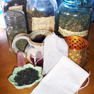 Reusable Natural Muslin Tea Bag