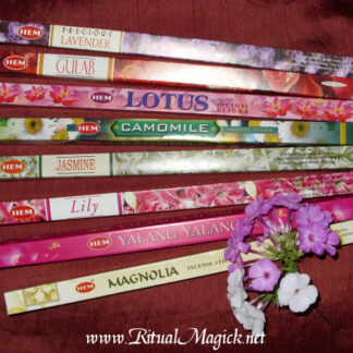 Ritual Magick's Summer Floral Incense Collection