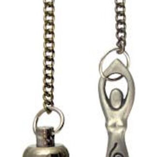 Silver Metal Goddess Pendulum
