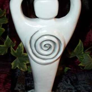 Spiral God (Lord) Statue - White Full Size
